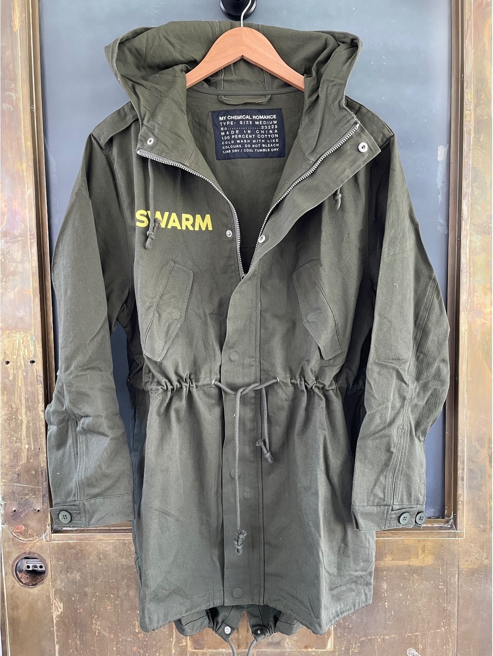 DEADSTOCK My Chemical Romance MCR SWARM Tour 2022 Parka Jacket